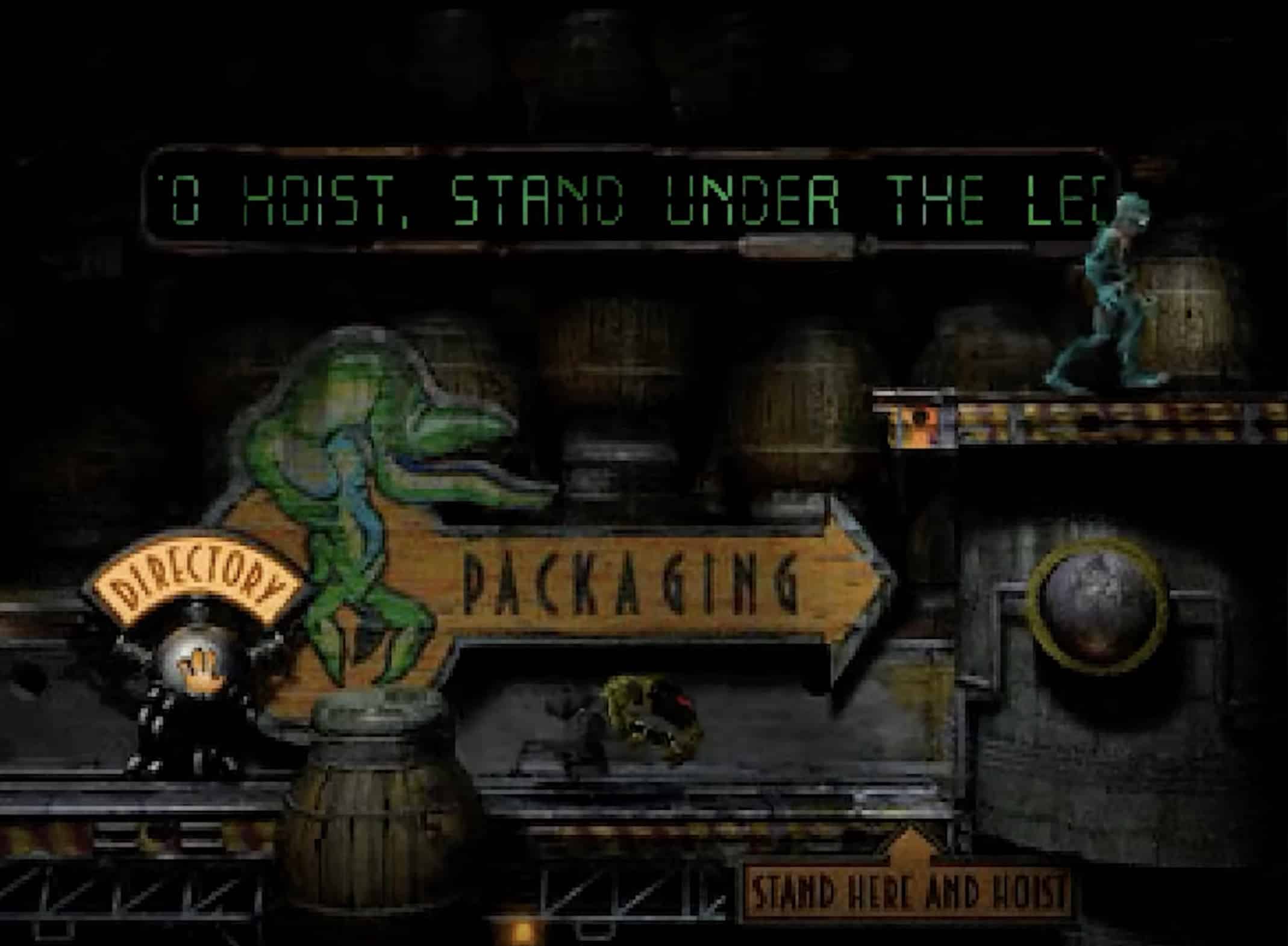 Abe's Oddysey gameplay