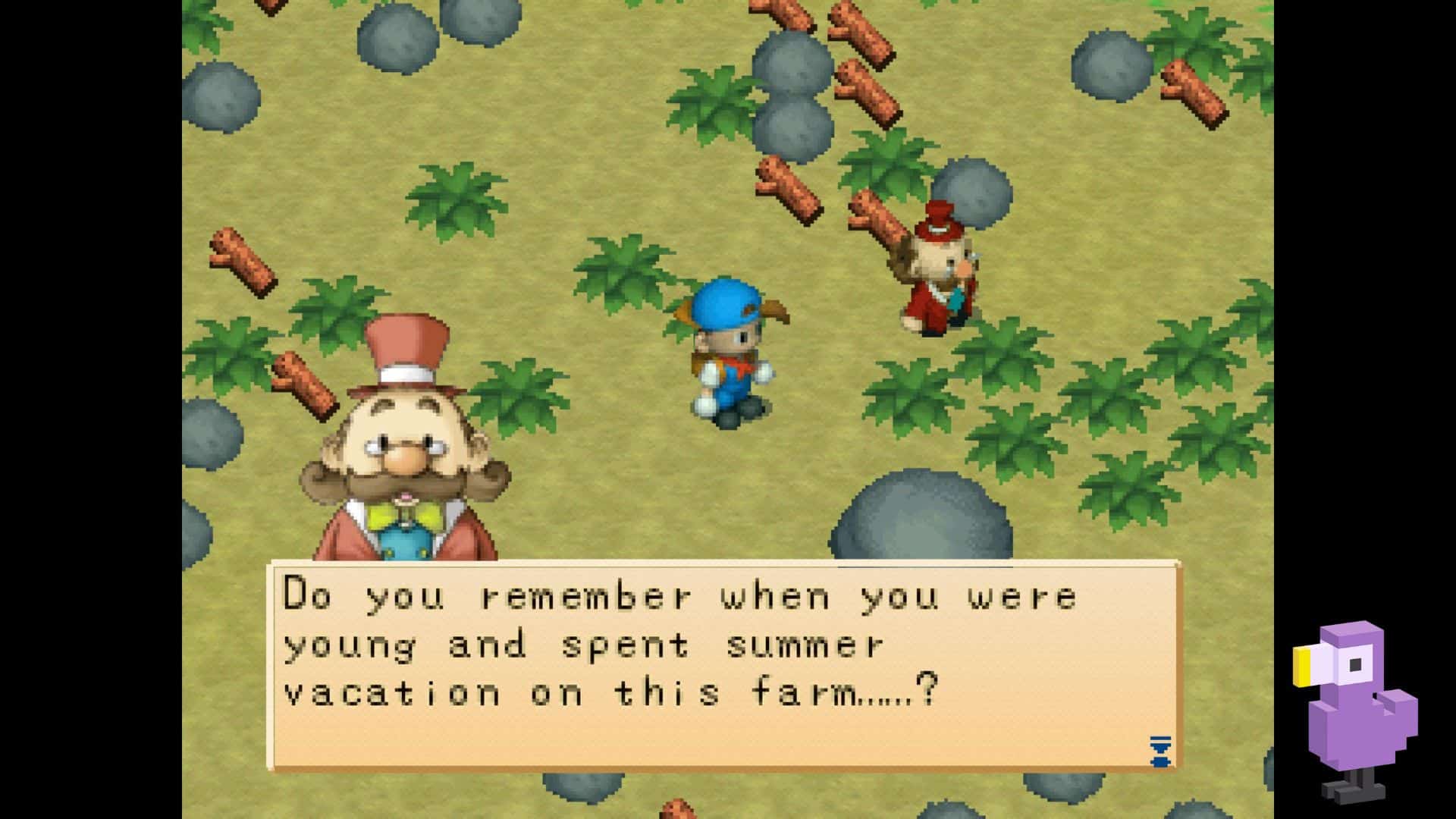 Harvest Moon: Back To Nature gameplay (1999)