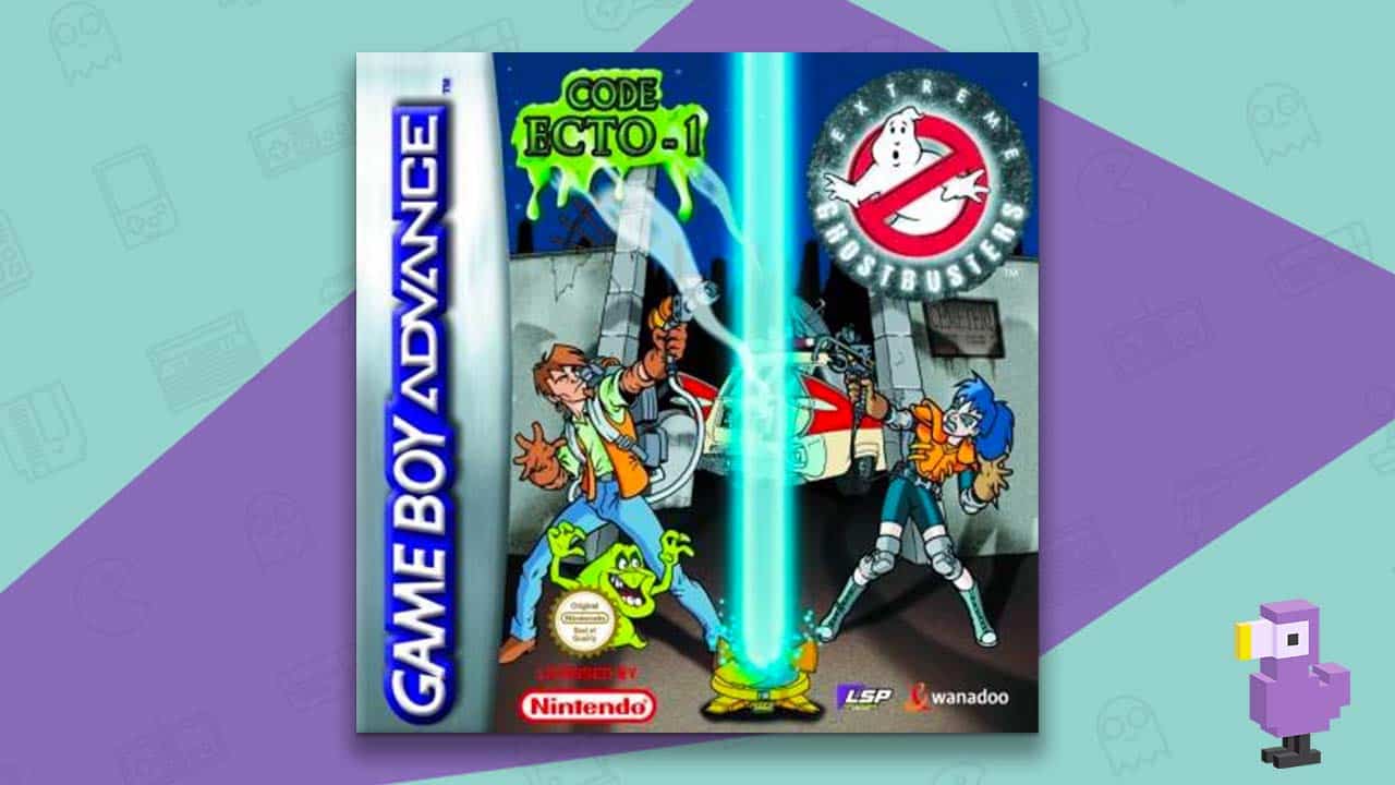 Extreme Ghostbusters: Code Ecto-1 GBA game case