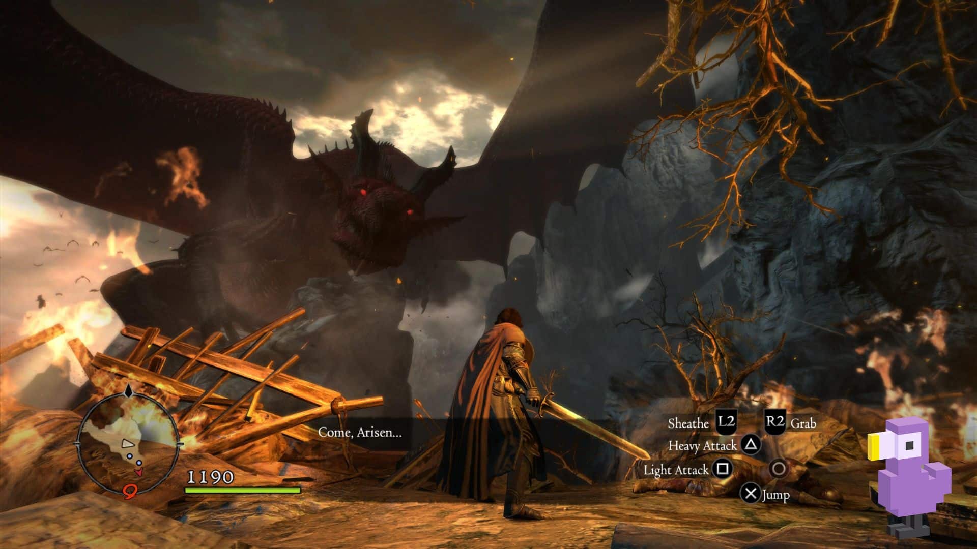 Dragon's Dogma: Dark Arisen (2013) gameplay 