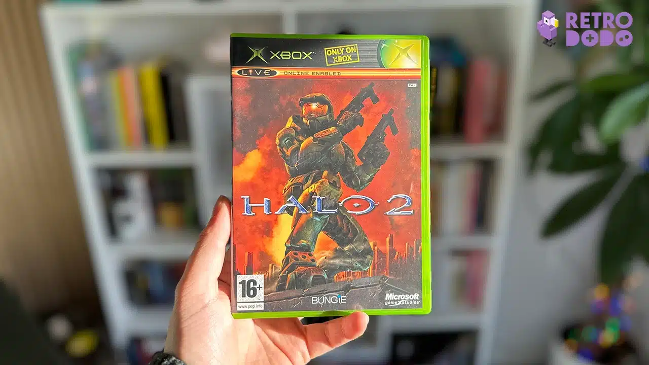 Halo 2 game case for the original Xbox