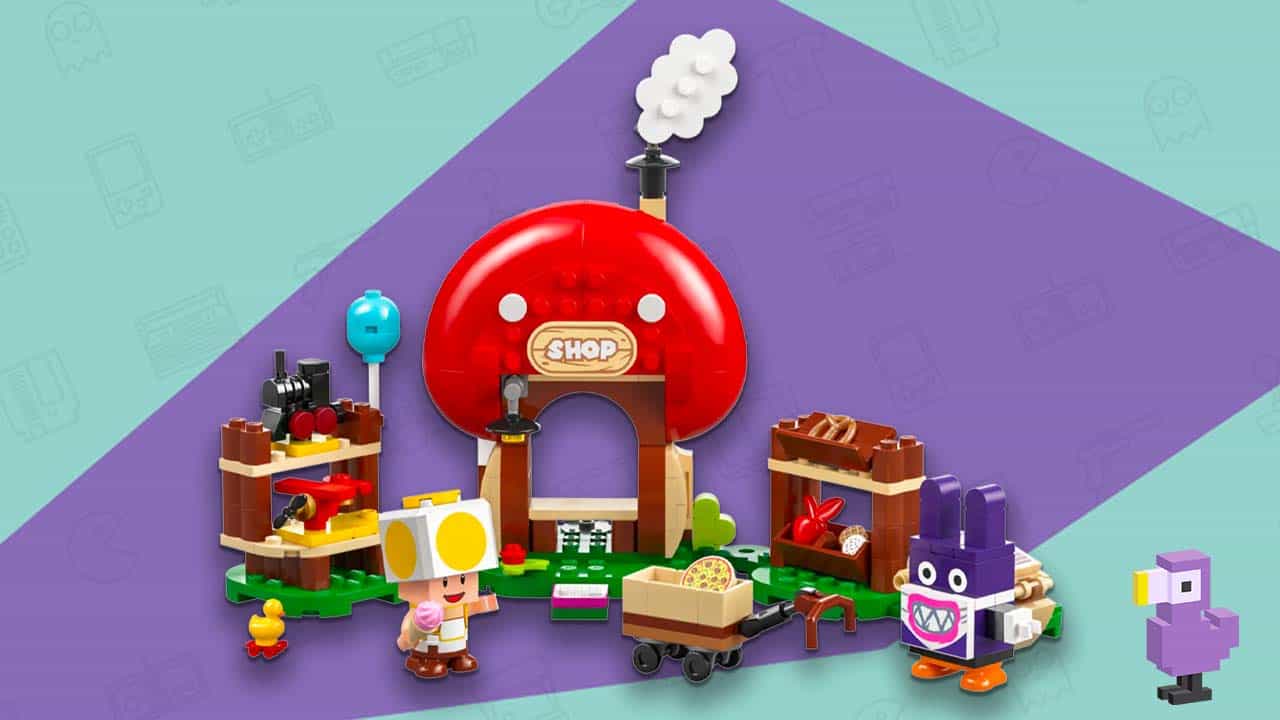 LEGO Super Mario Nabbit at Toad’s Shop Expansion Set