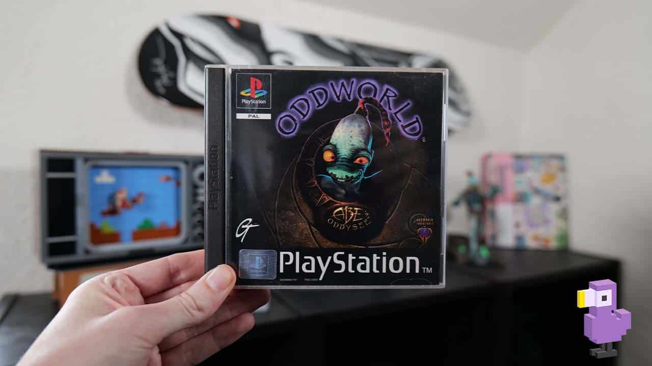 Oddworld: Abe's Oddysee PS1 game case - Best Oddworld Games