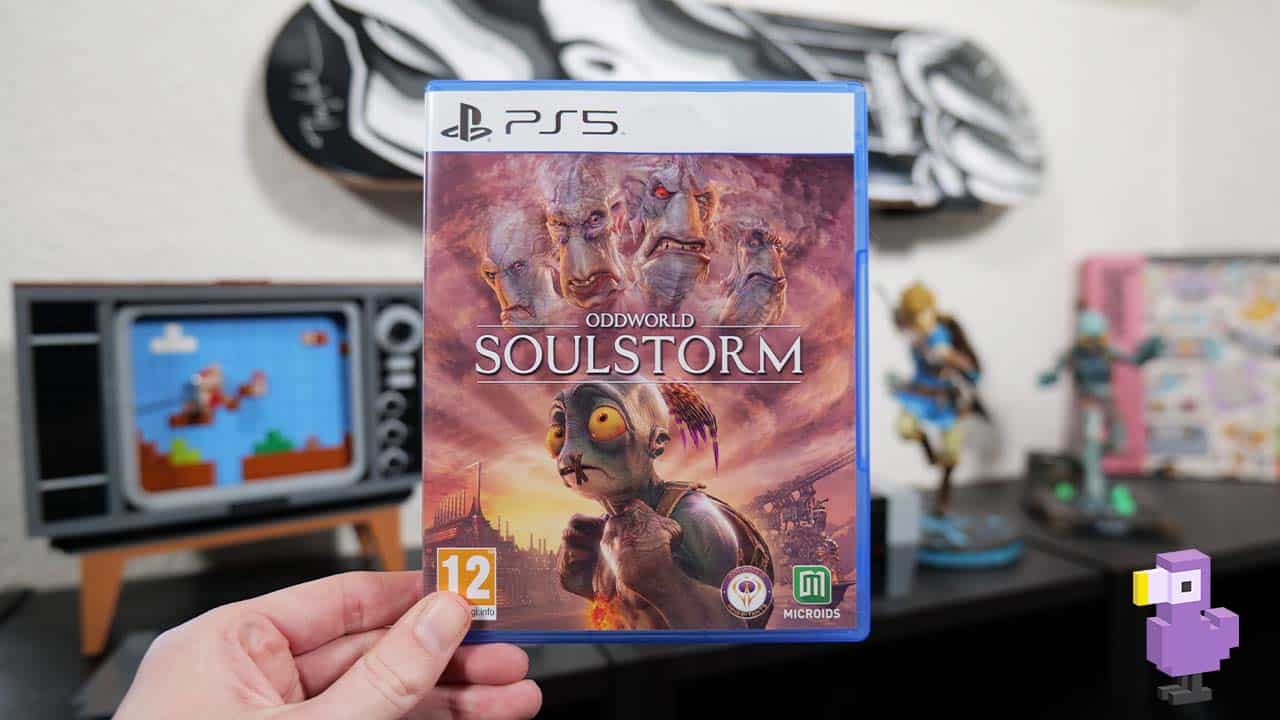 Oddworld Soulstorm PS5 game case - Best Oddworld Games