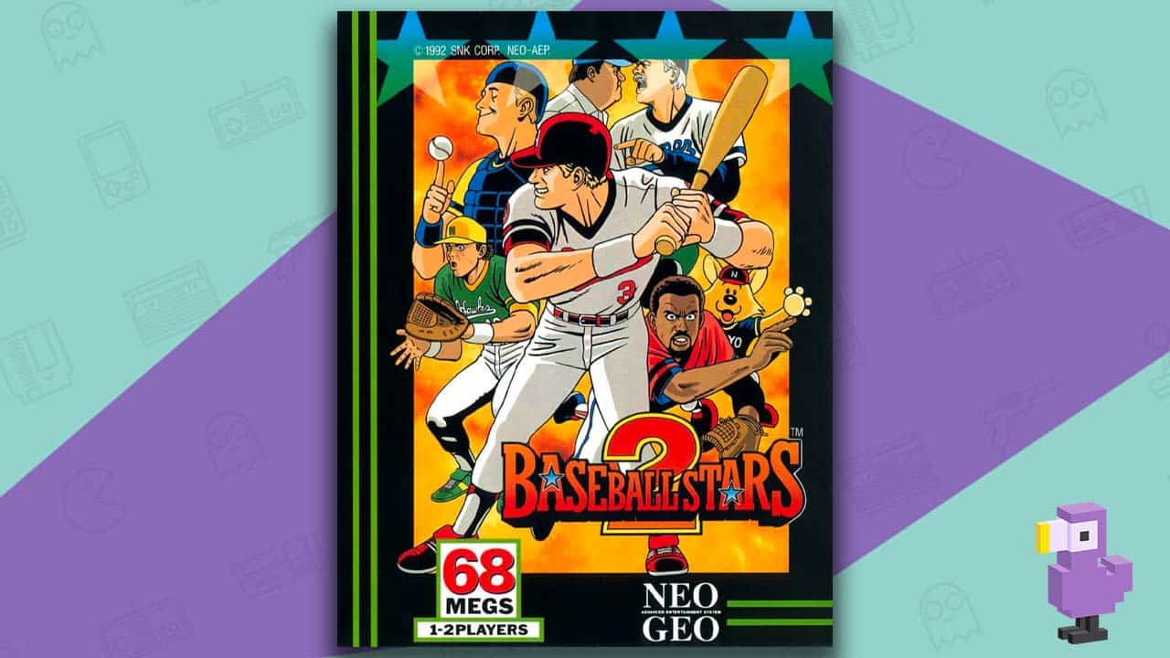 Baseball Stars 2 game case