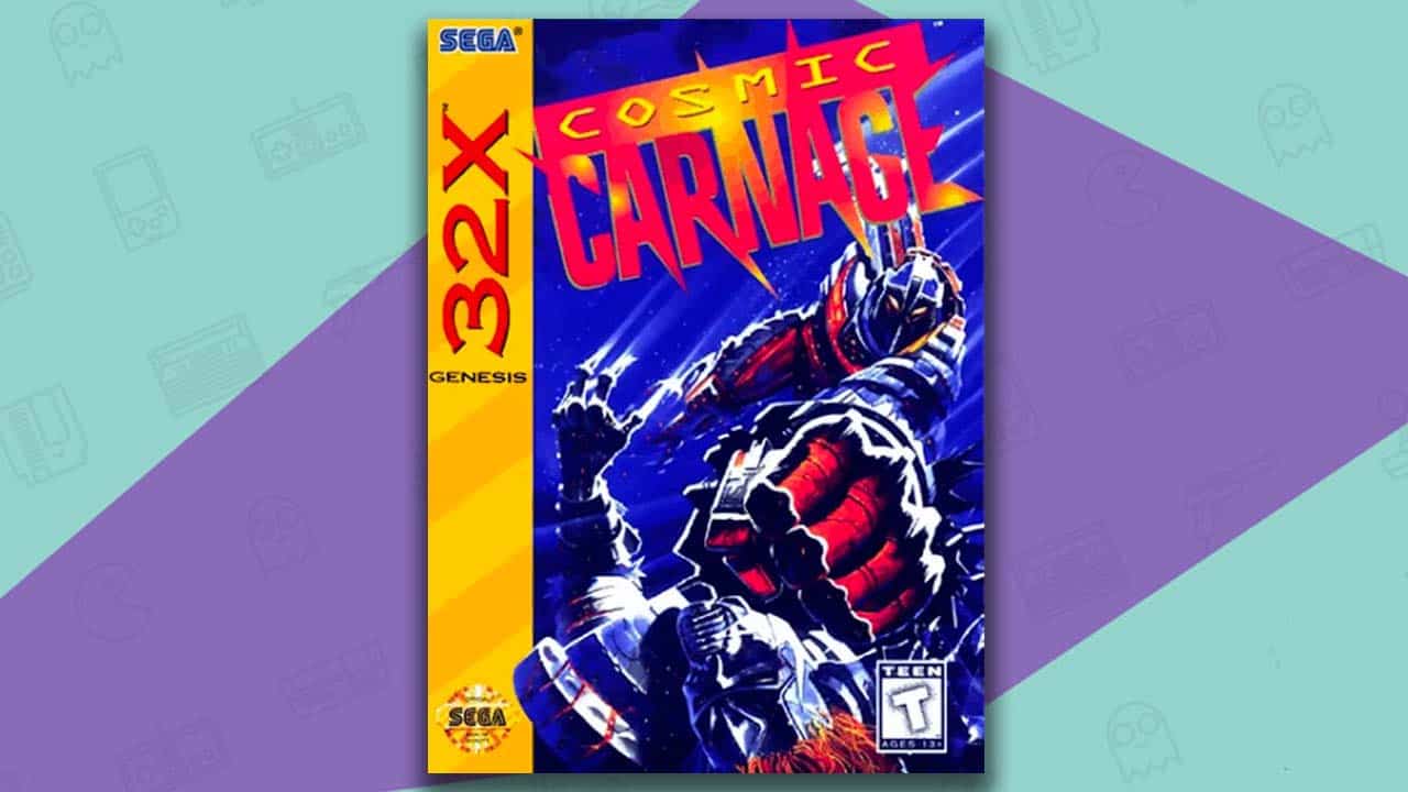 Cosmic Carnage game case