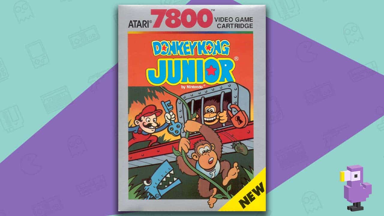 Donkey Kong Jr. Atari box