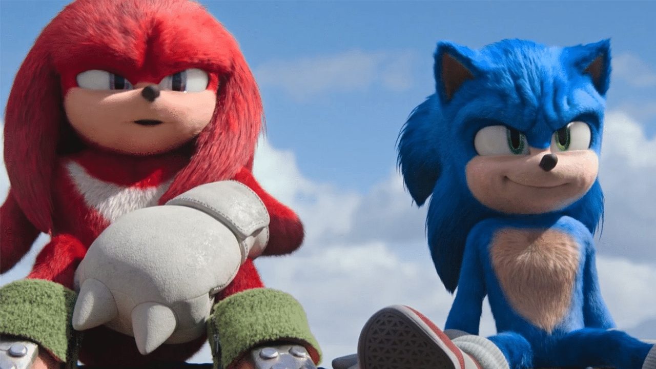 Knuckles and Sonic