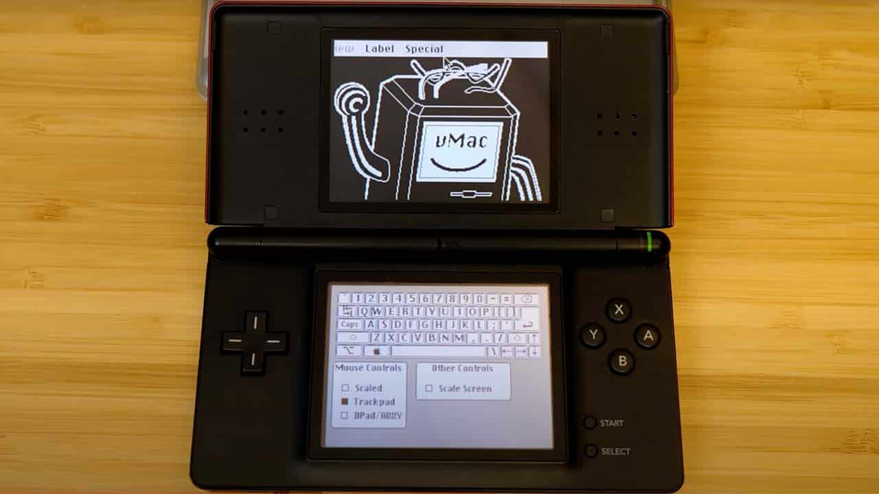 mac os on Nintendo DS