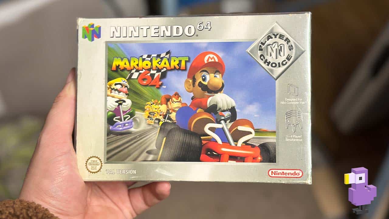 Mario Kart 64 box