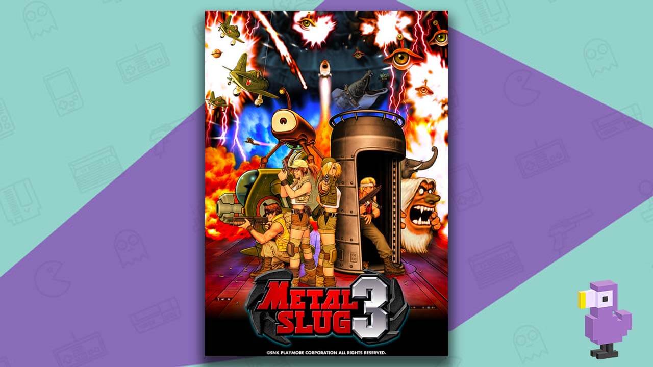 Metal Slug 3 game case