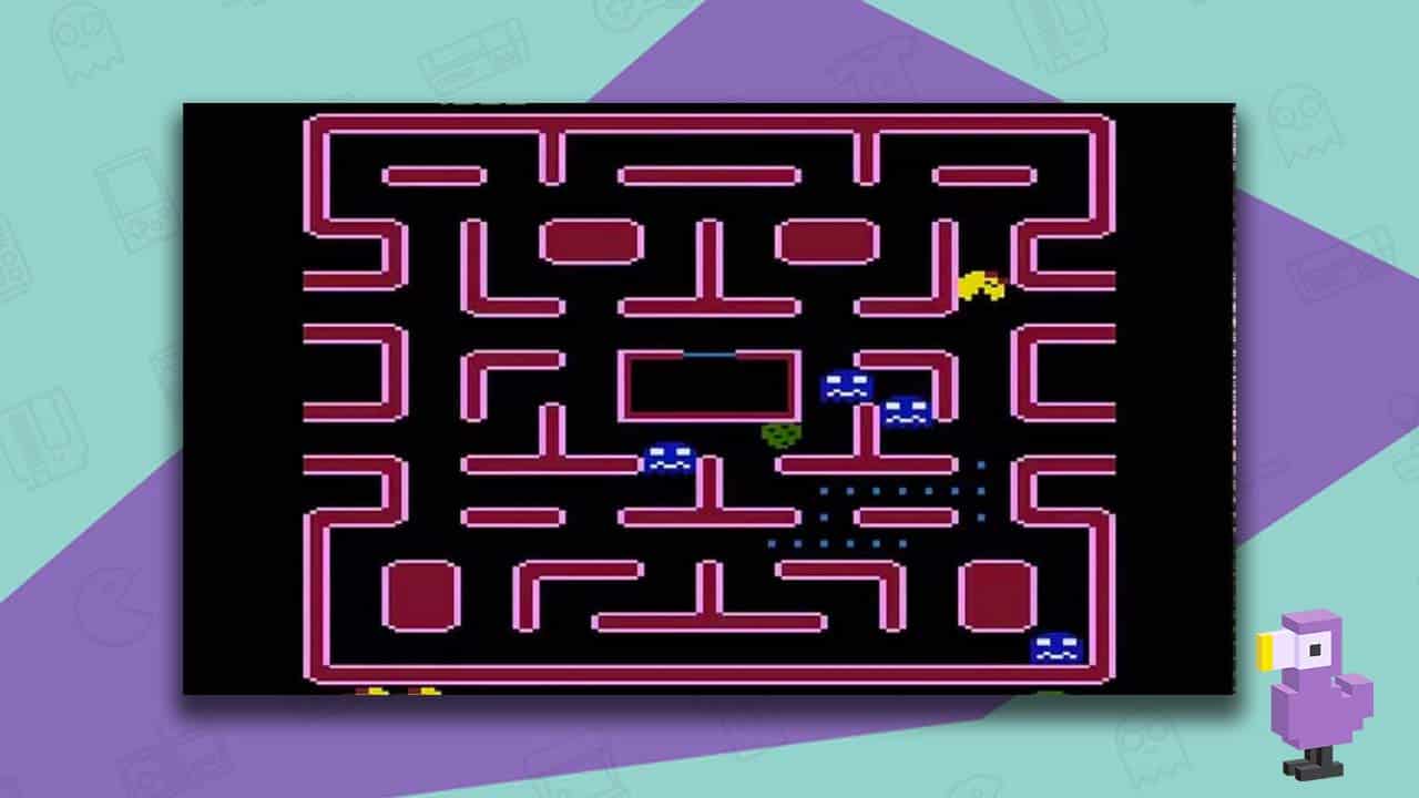 Ms Pac-Man gameplay atari 5200