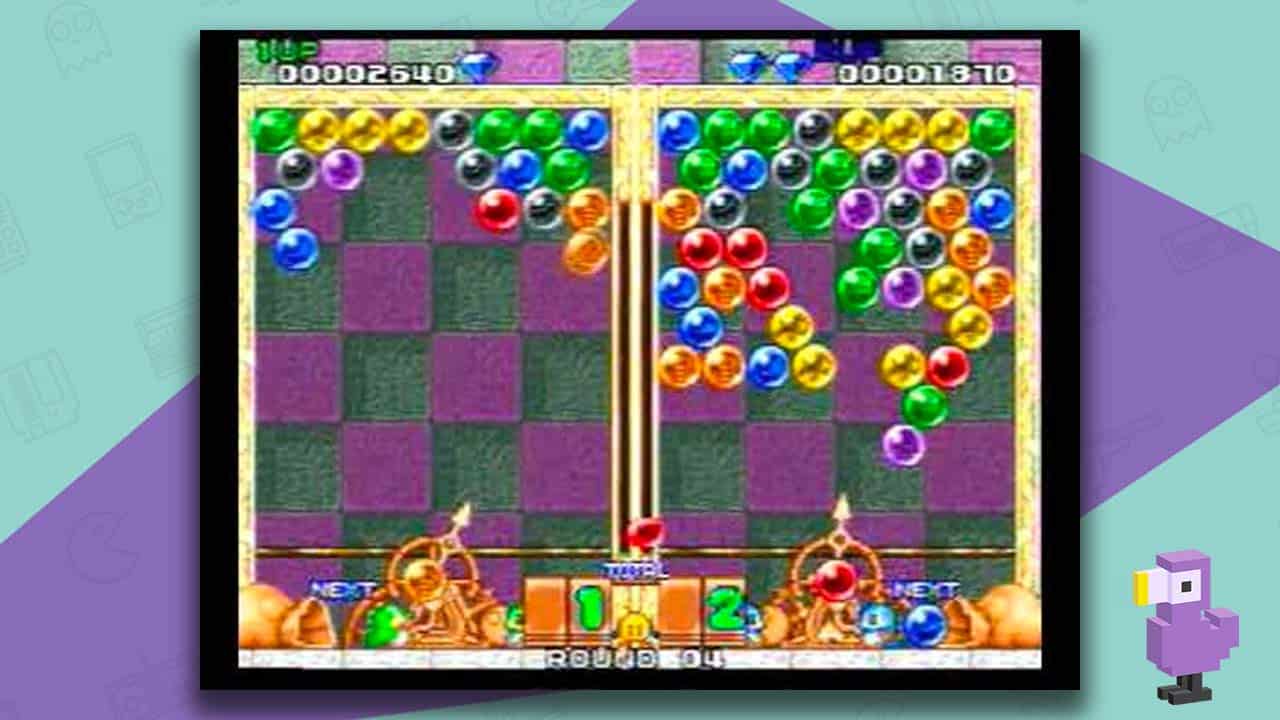 Puzzle Bobble gameplay