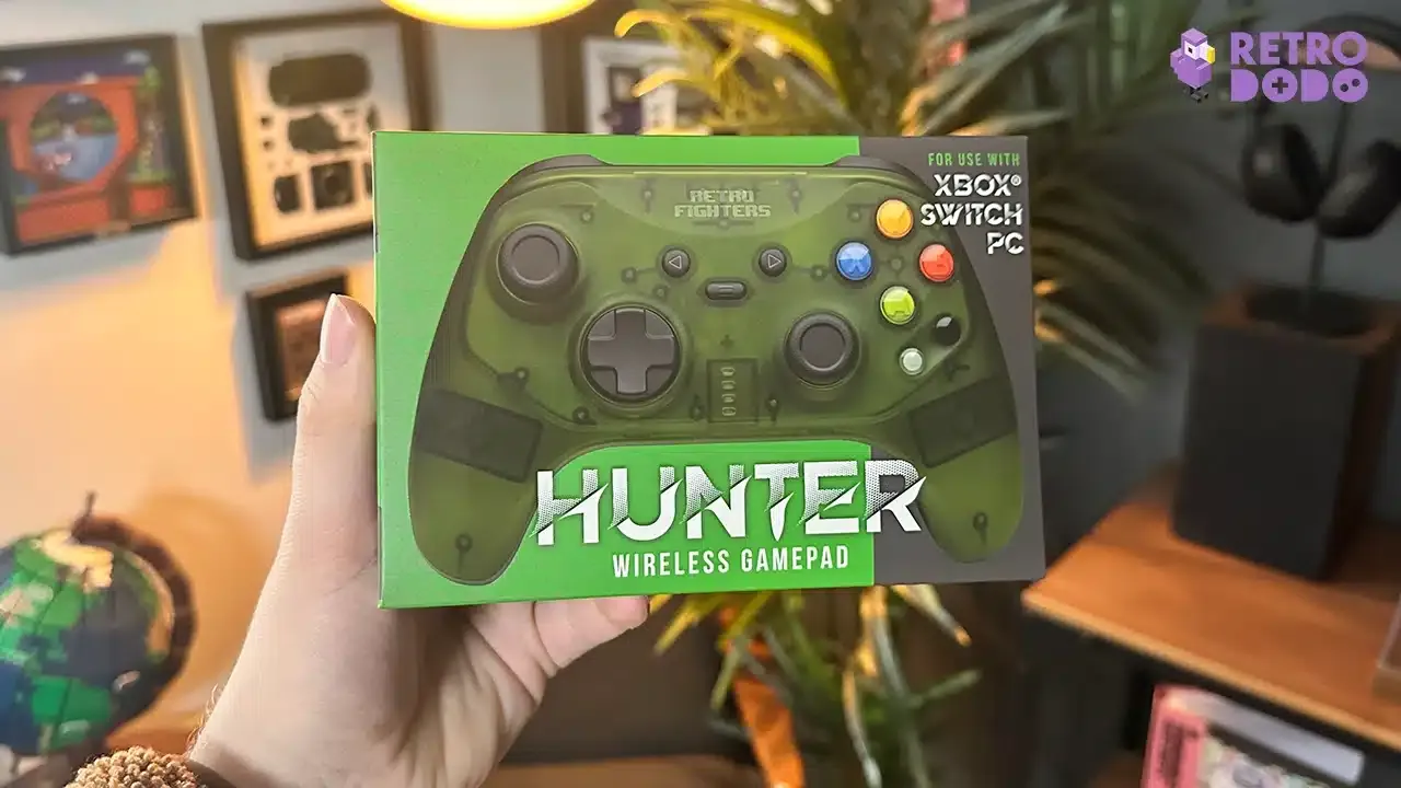 retro fighters hunter gamepad box