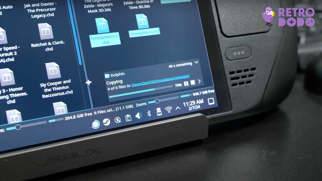 Steam Deck OLED - setting up emulator