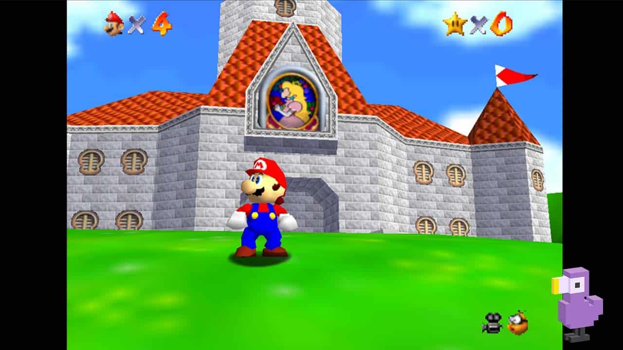 Super Mario 64 gameplay