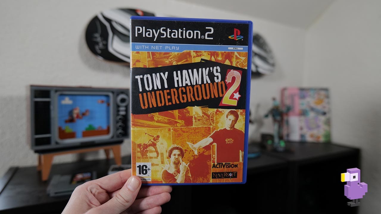 Tony Hawk's Underground 2 game case ps2