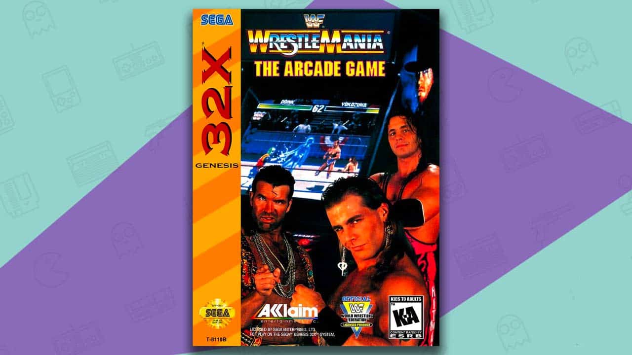 WWF Wrestlemania: The Arcade Game box