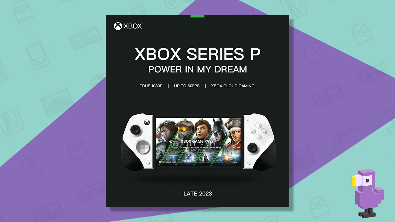 Xbox Handheld mock up