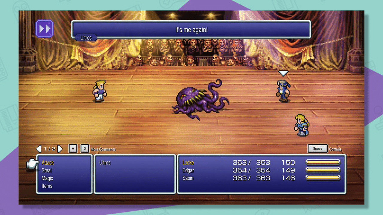 Final Fantasy VI gameplay