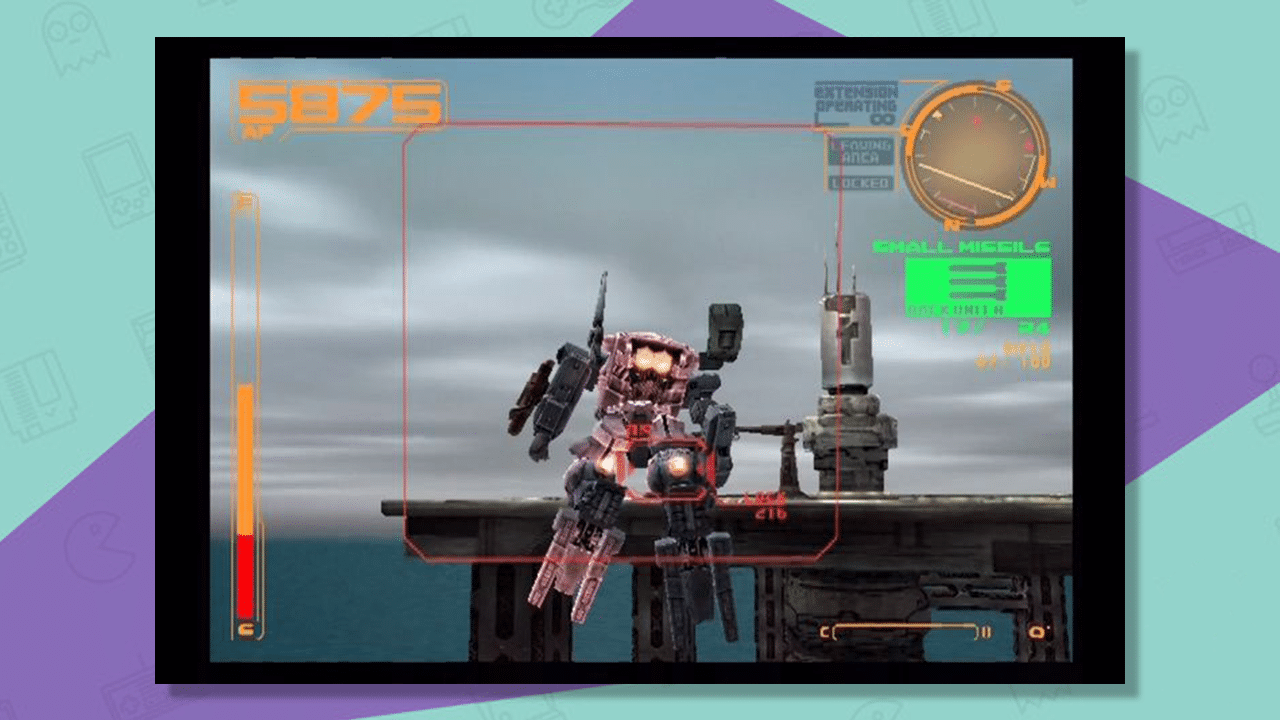 Armored Core 2 gameplay