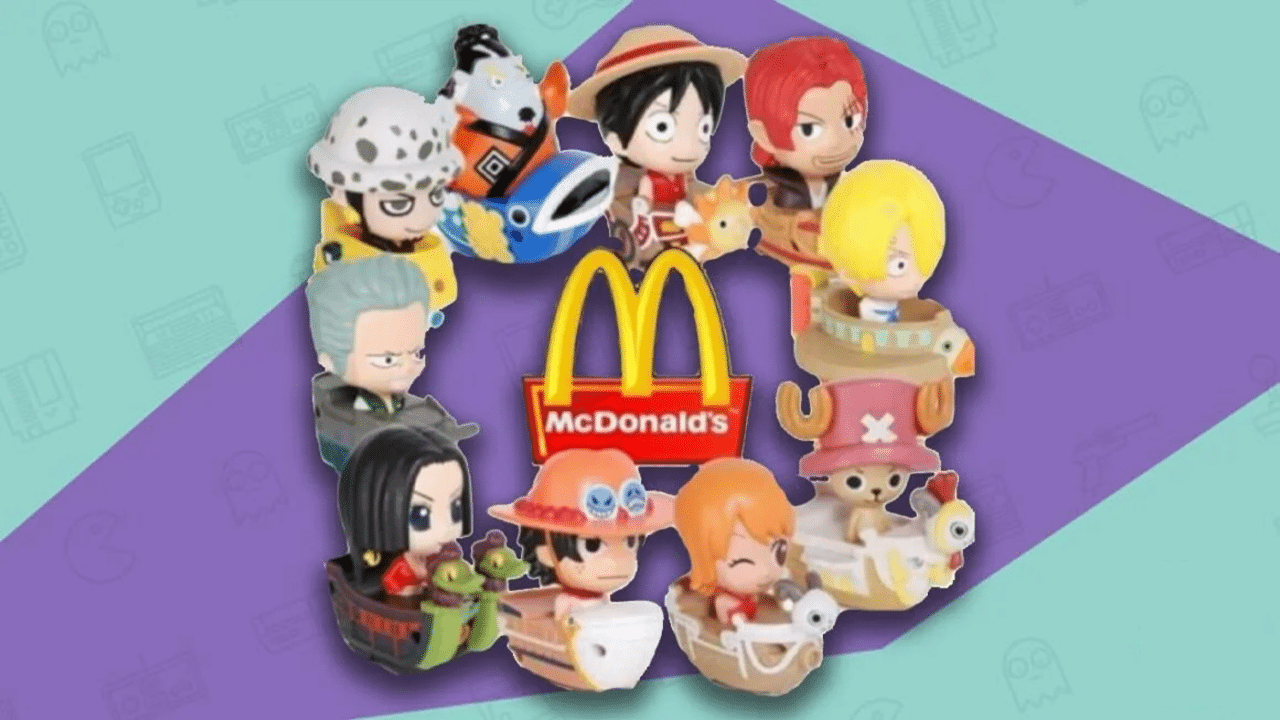 One Piece McDonald's Happy Meal Toys