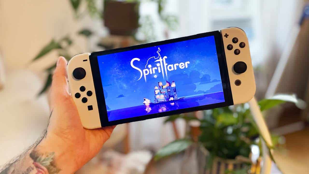 Seb's Switch playing Spiritfarer