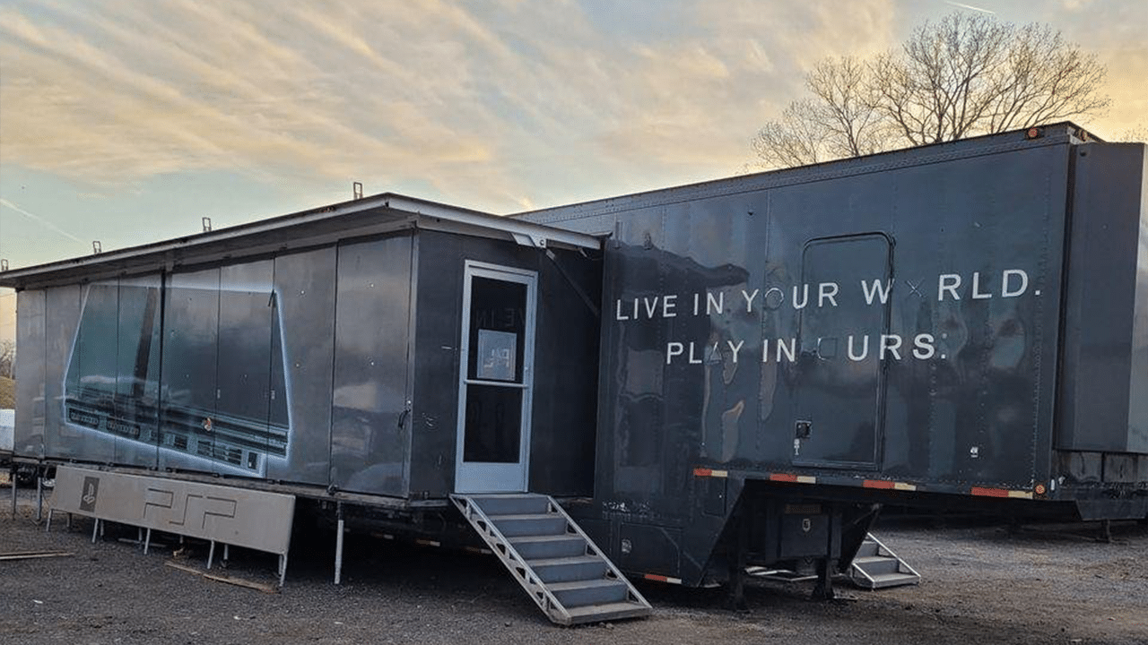 PlayStation Experience truck Trailer