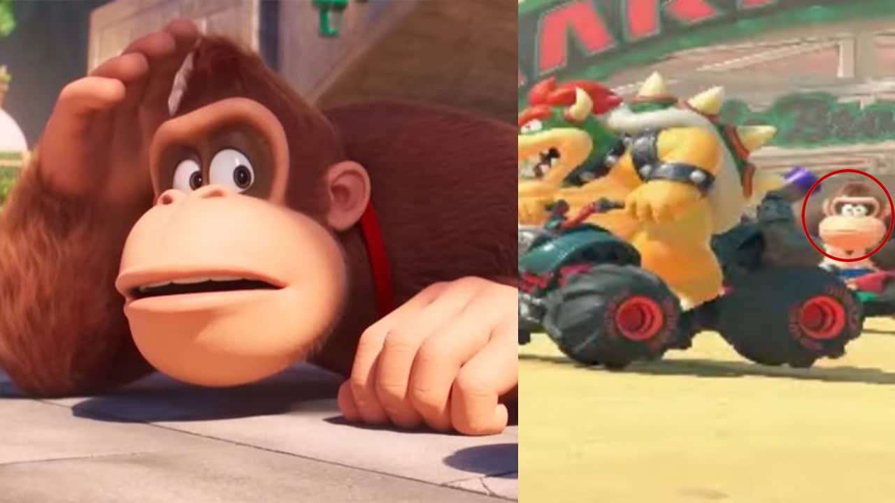 Donkey Kong's new look in the Nintendo Switch 2 trailer