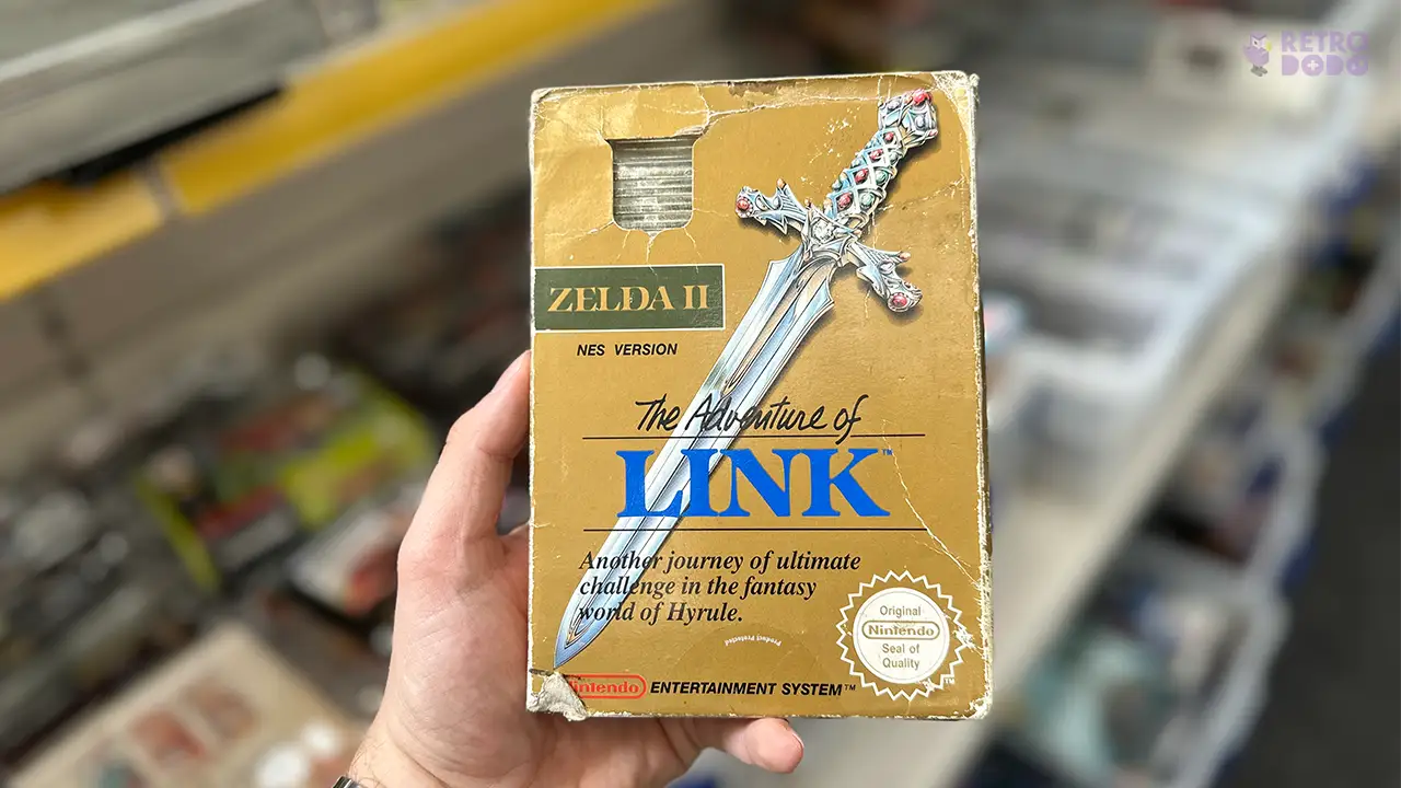 the adventure of link nes