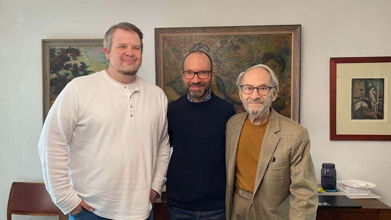 Chris with Jordan Mechner and Jordan's Dad