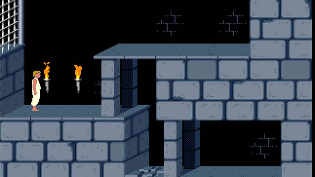 A clip from the first Prince of Persia game