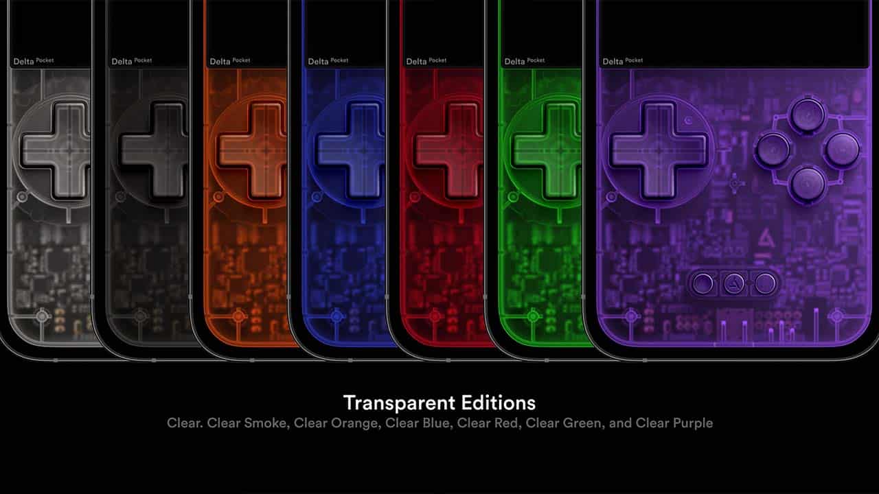 The collection of Transparent Delta Pockets from Sean Fletcher