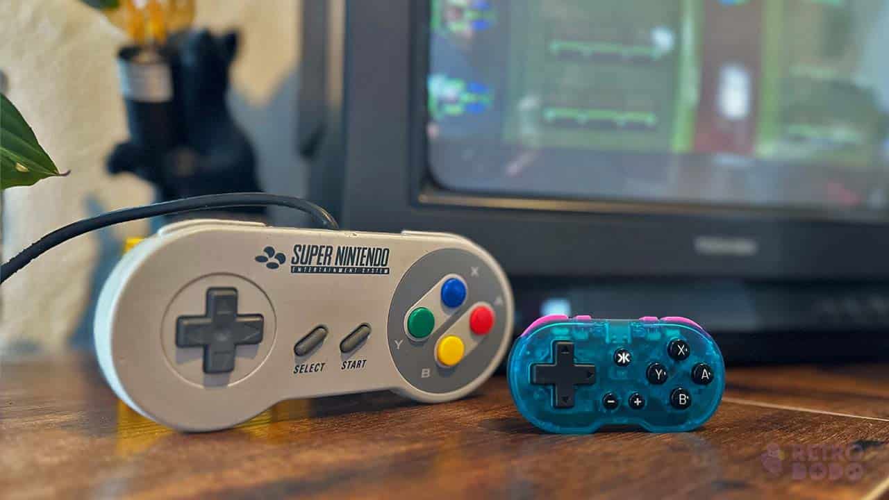 ATOM and a SNES Controller