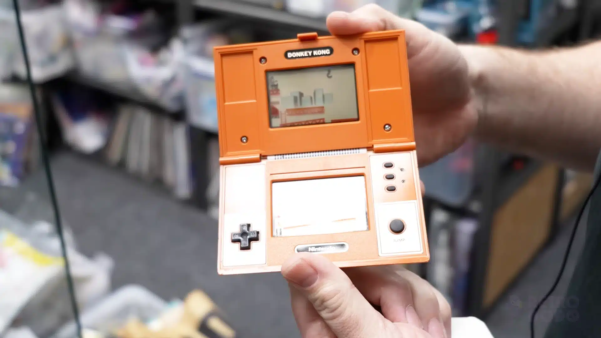 donkey kong game and watch