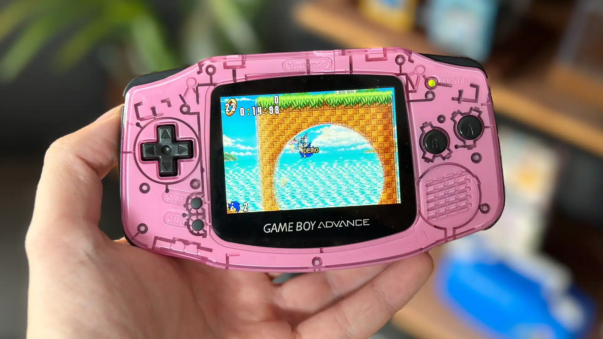 sonic advance game boy advance gameplay