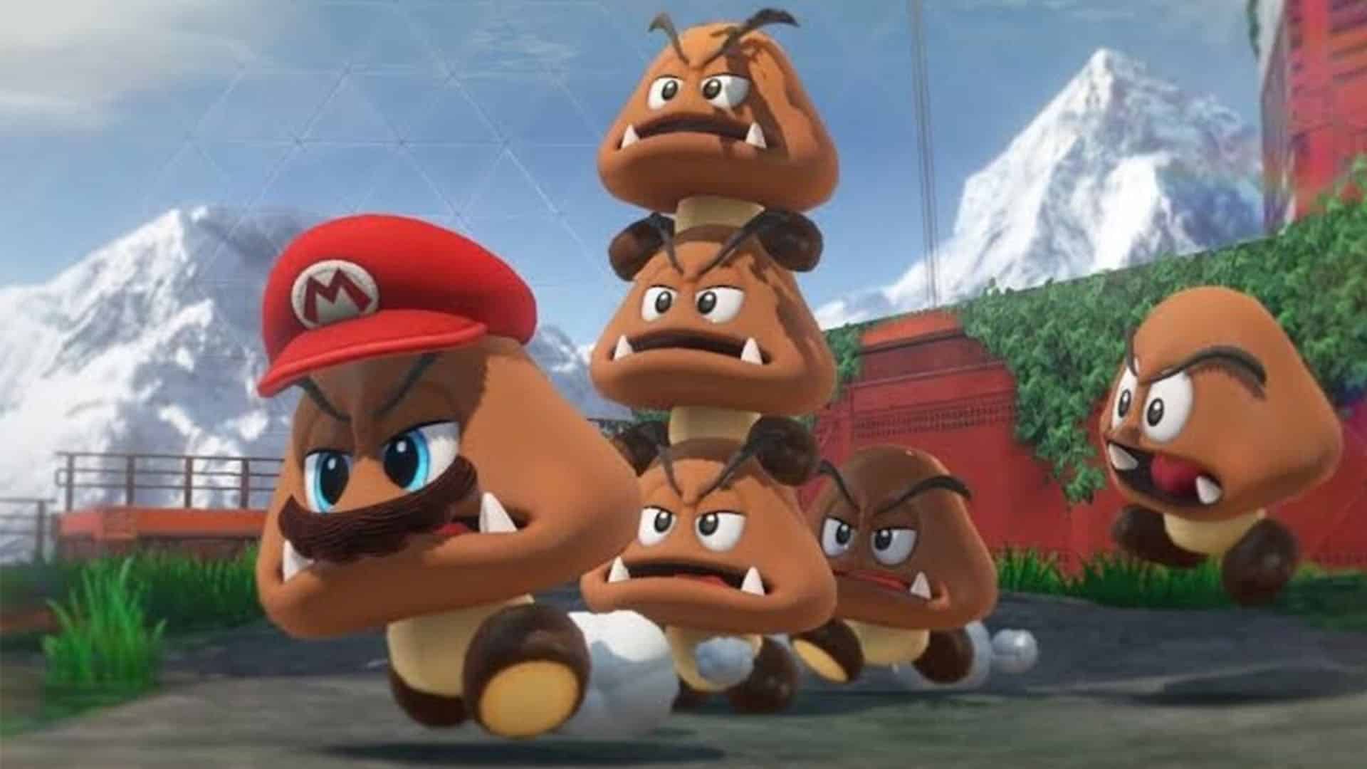 Goombas from Mario Odyssey