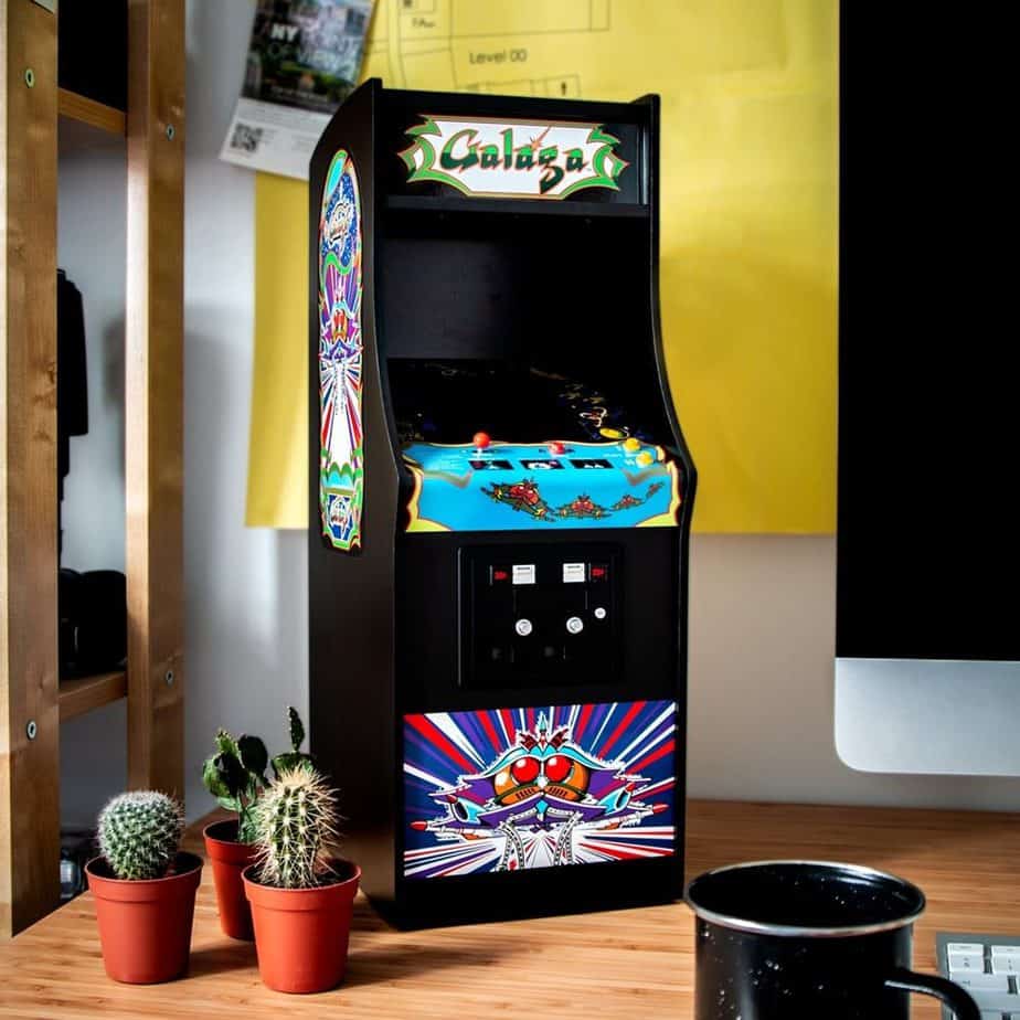 galaga replica arcade cabinet