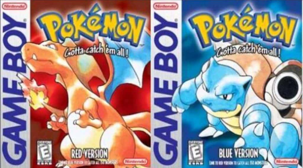 Best 90s Games - Pokemon Red/Blue Game Boy