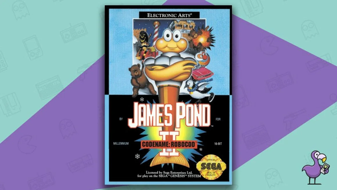 Best Sega Genesis Games - James Pond II: Codename: Robocod game case cover art