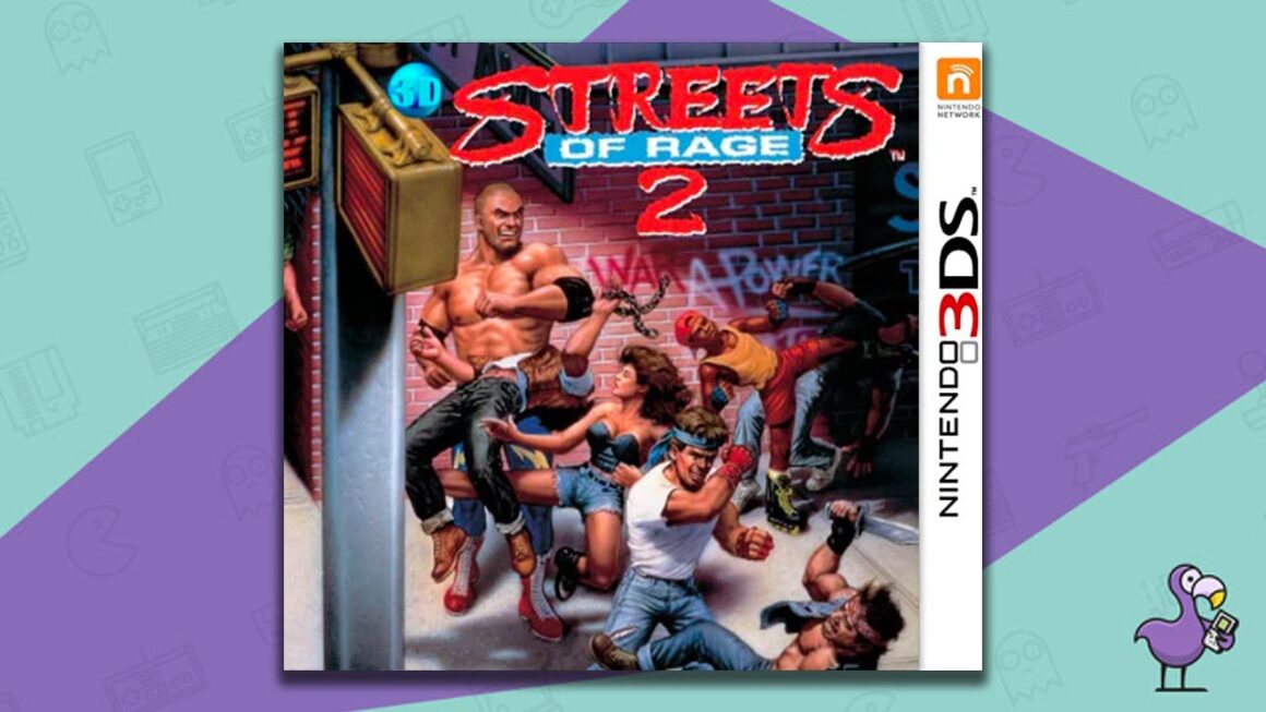 Best Nintendo 3ds games - Streets of Rage 2 game case cover art
