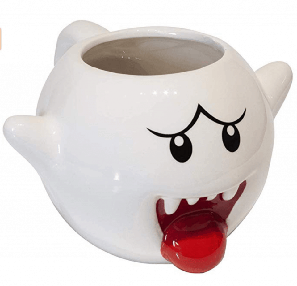 Boo ghost mug.