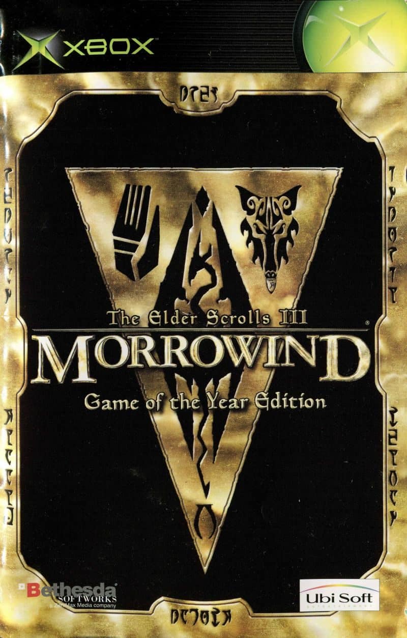 Morrowind Game Case - best original xbox games