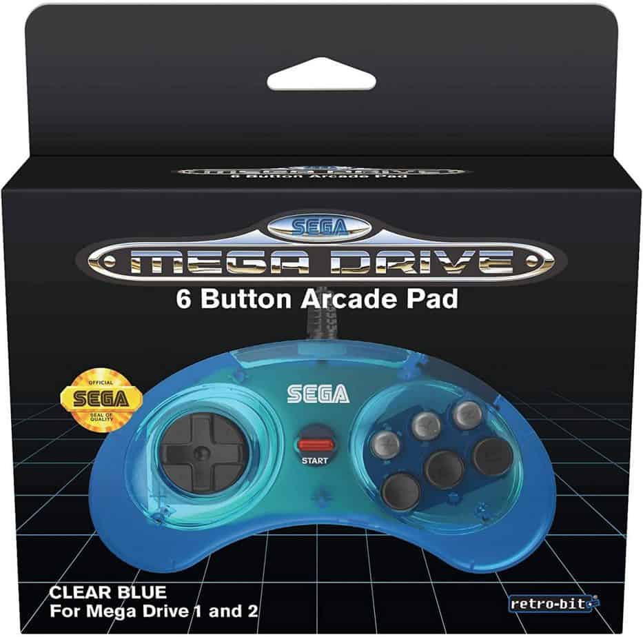 best Mega Drive accessories - new blue control pad