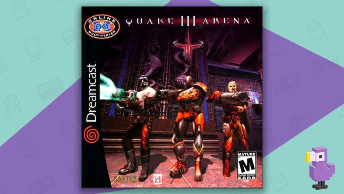 Quake 3 Arena game case cover art