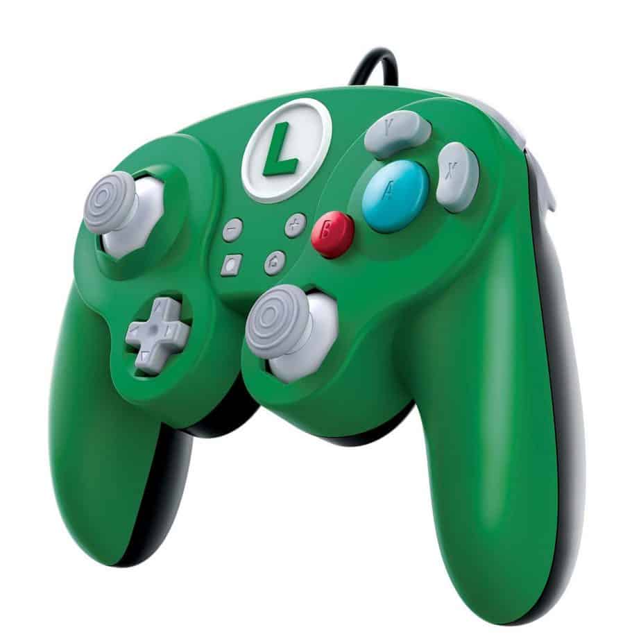 Best Nintendo Switch Controllers - Green luigi gamecube style pad