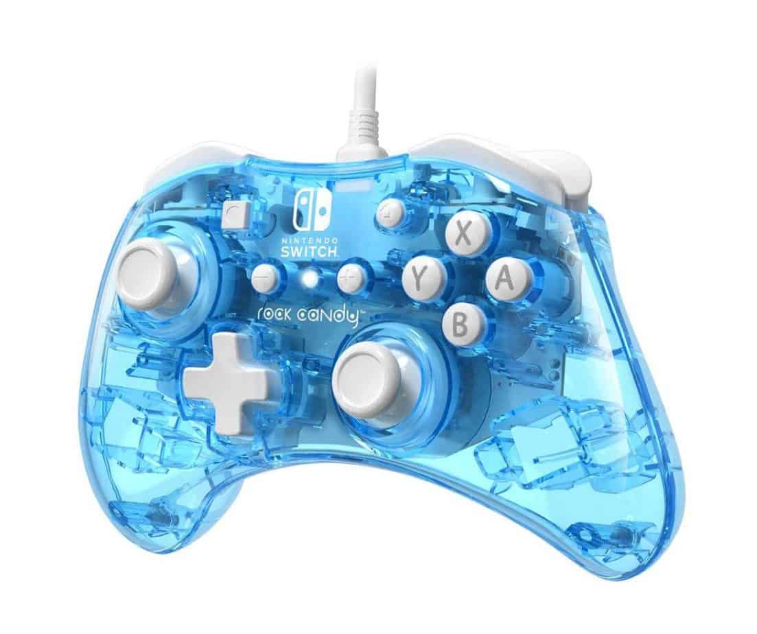 Crystal blue see through controller from Rock Candy