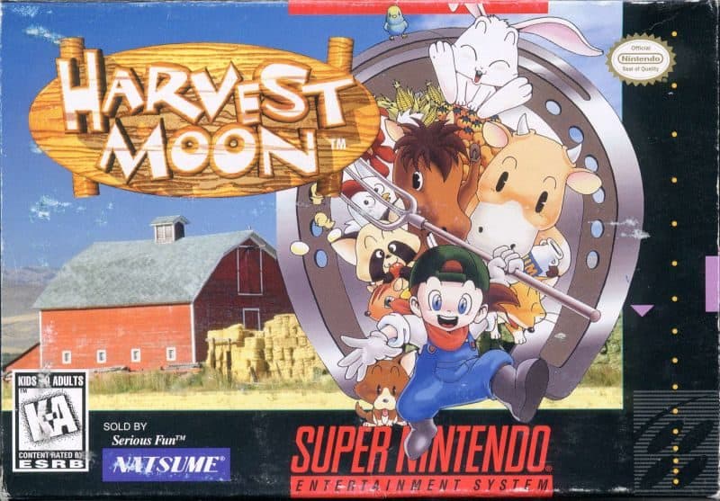 Rare SNES games - Harvest Moon
