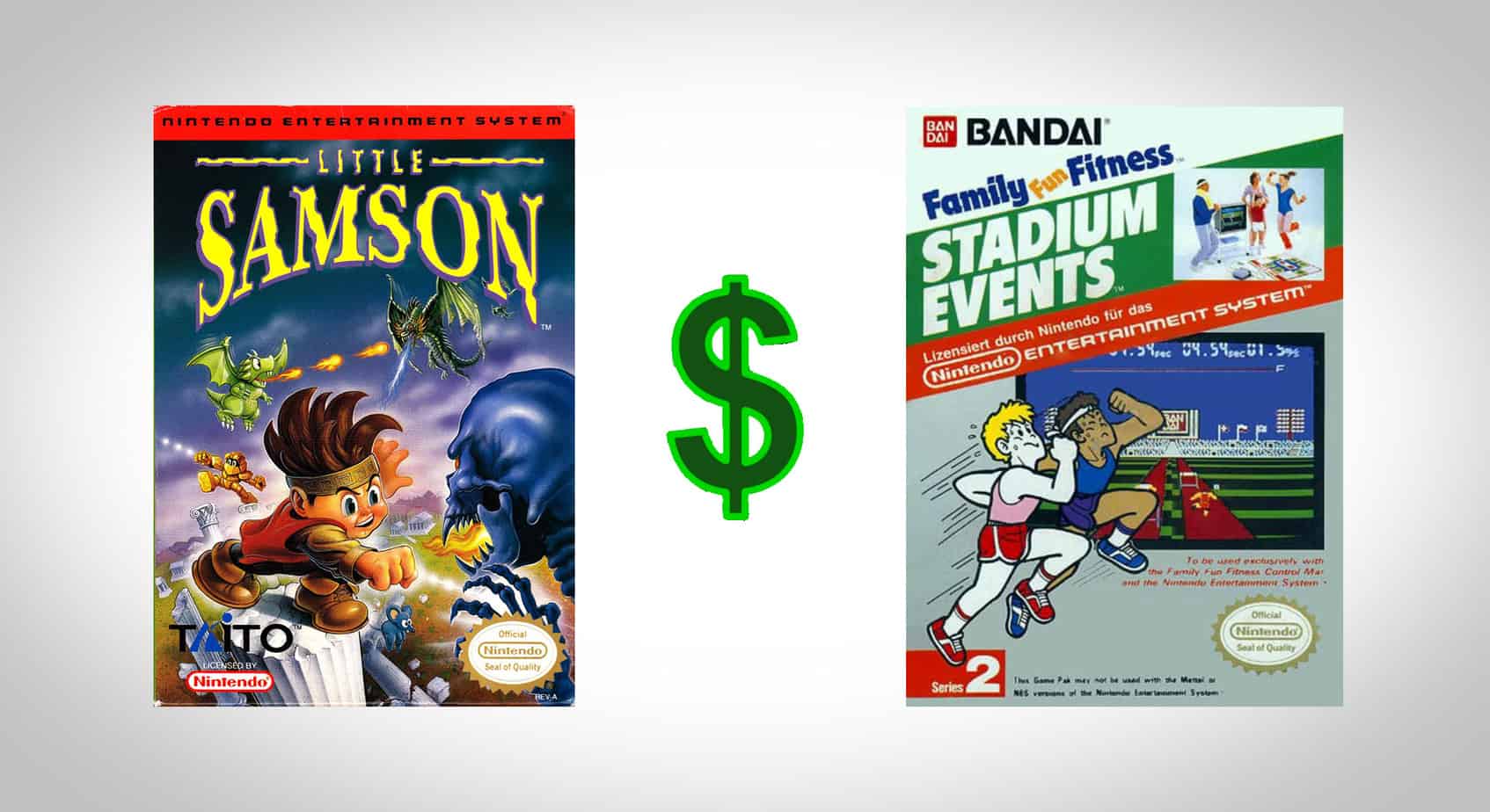 most expensive nes game