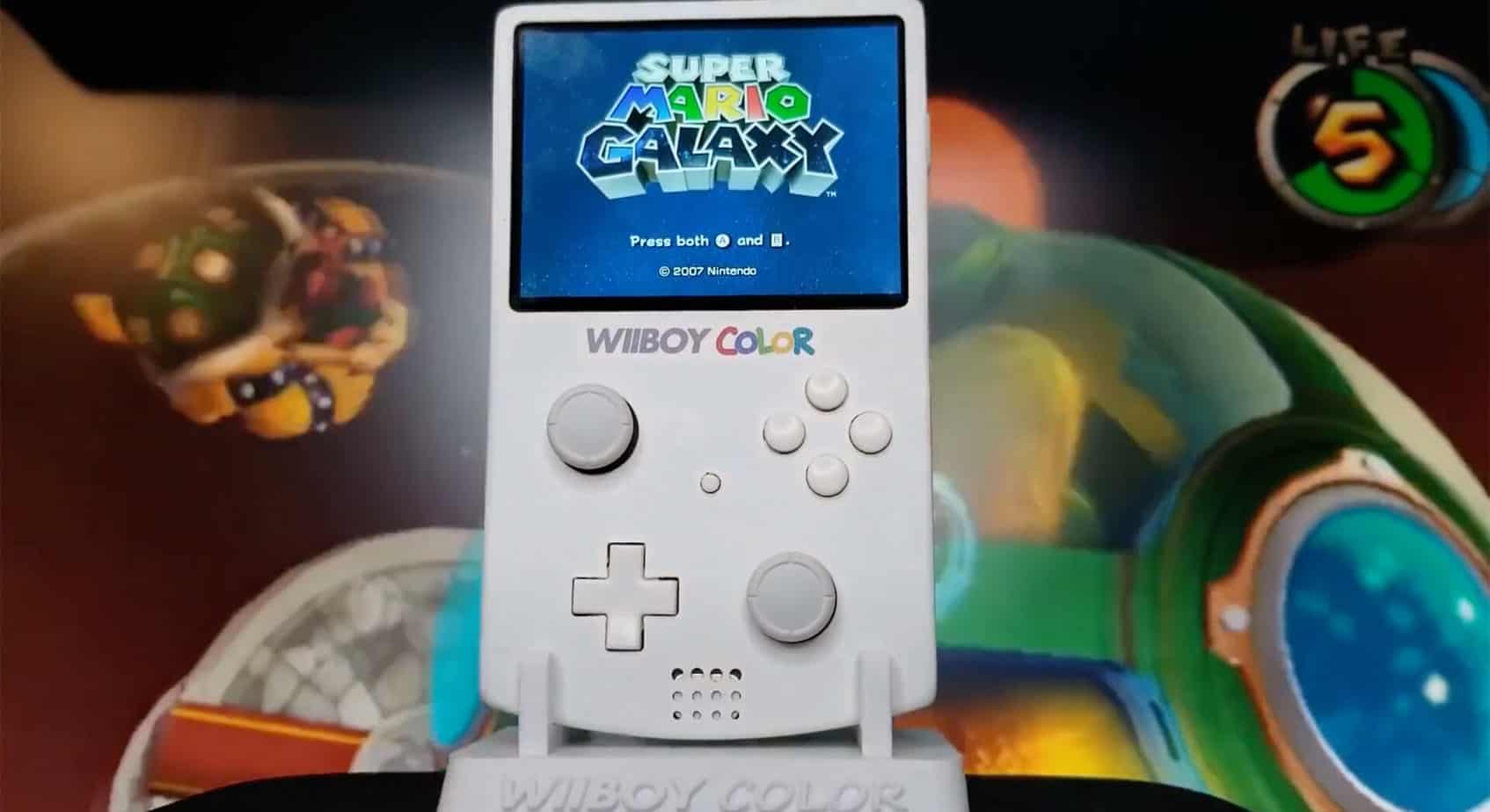 Wii Boy Color Transforms Nintendo Wii Into Epic Handheld Console